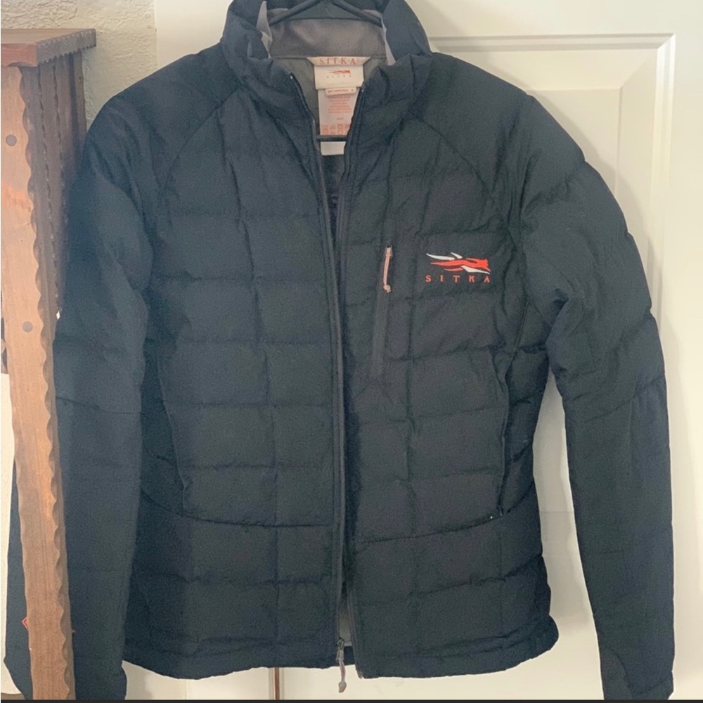 SITKA Womens Fahrenheit Black Jacket